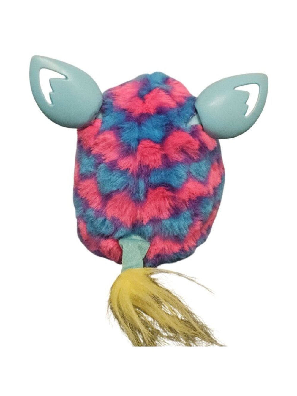 Hasbro 2012 Interactive Talking Pink & Blue Hearts Plush Furby Boom Toy - Picture 4 of 4